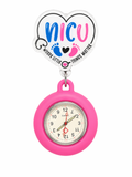 NICU Snuggle Clock Badge Reel
