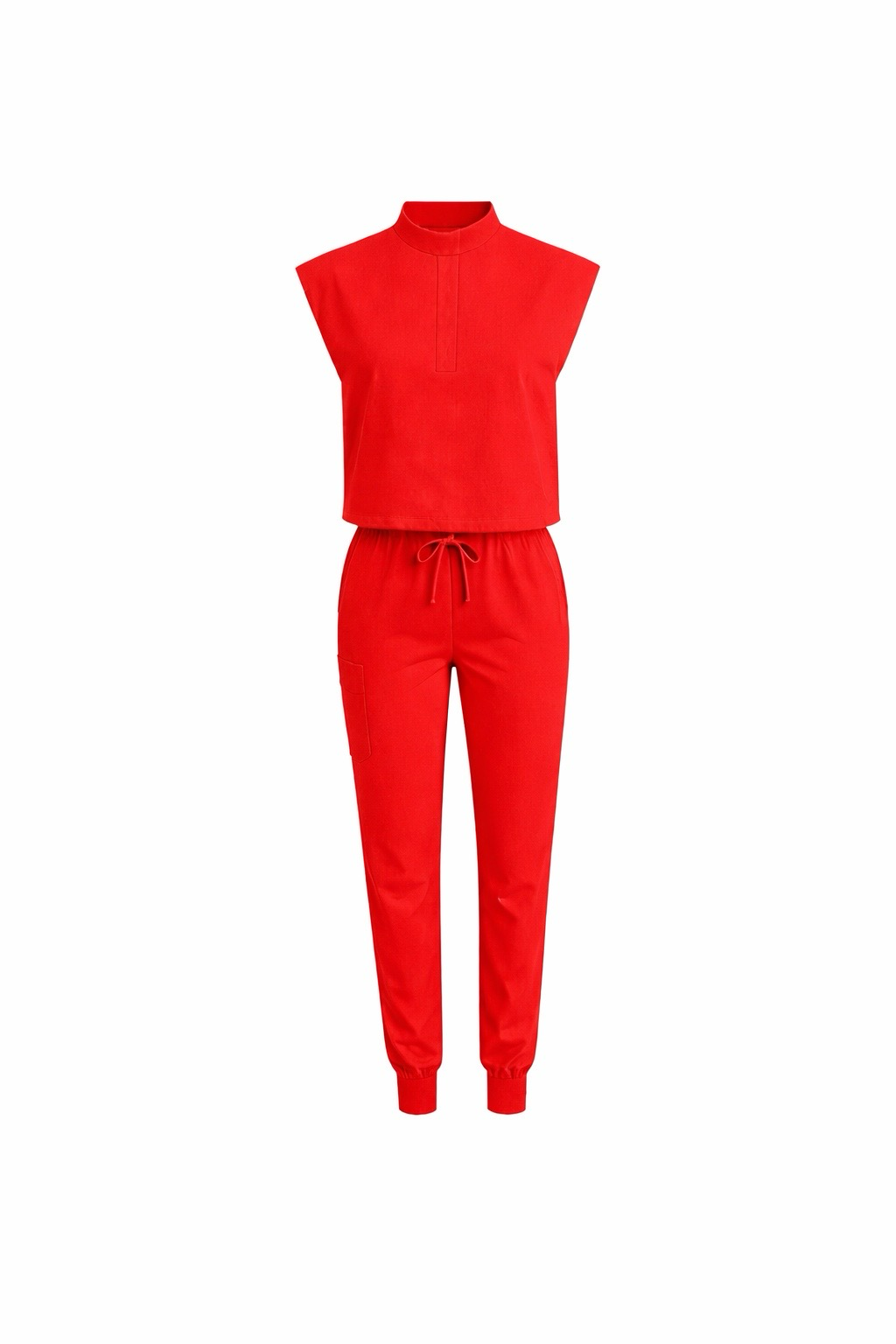 Critical Red Scrub Set