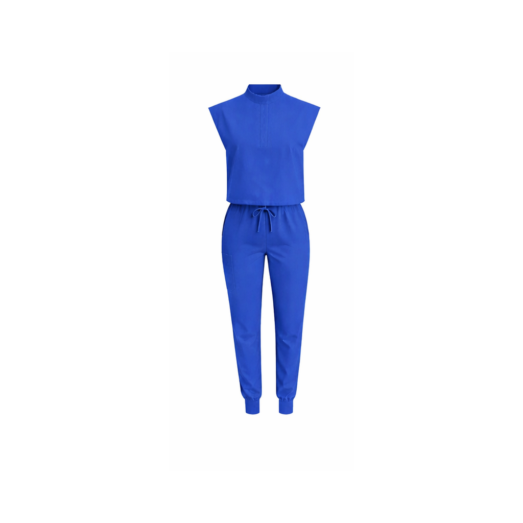 Med Blue Scrub Set