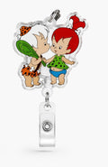 Cavegirl Badge Reel