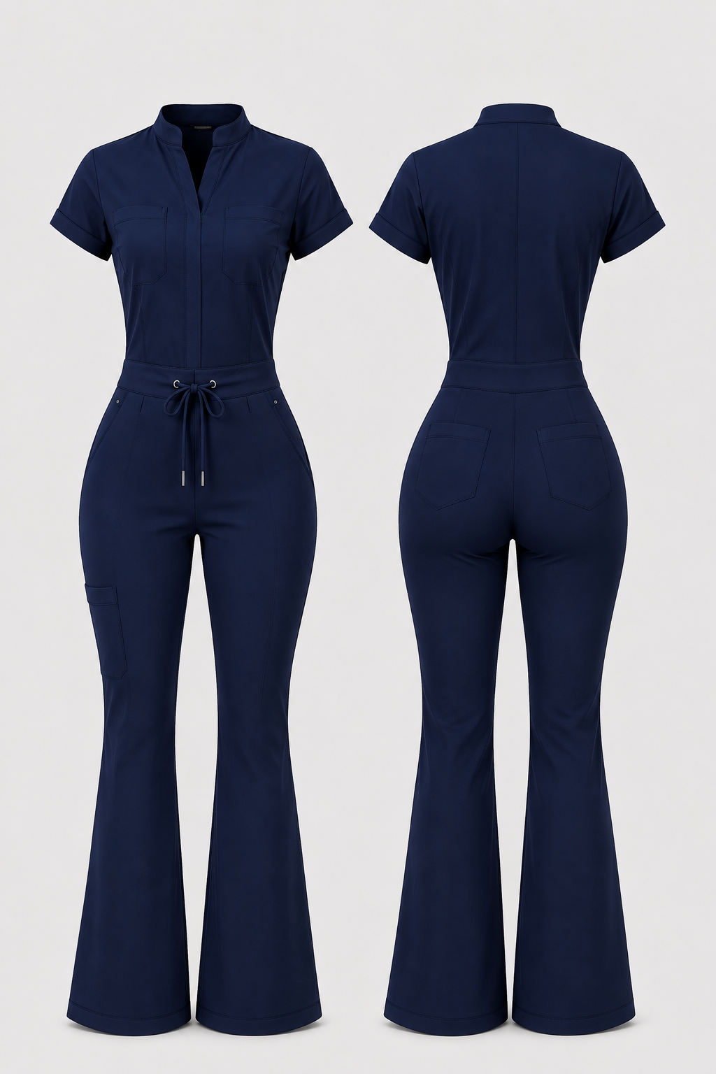 Scrubology Flare Jumpsuit (PREORDER)