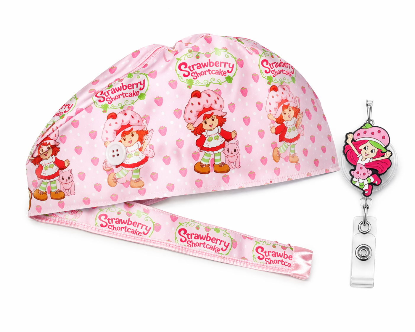 Strawberry Shortcake Scrub Cap