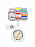 Psych Med Trio Clock Badge Reel