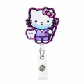 Kitty Dental Diva Badge Reel