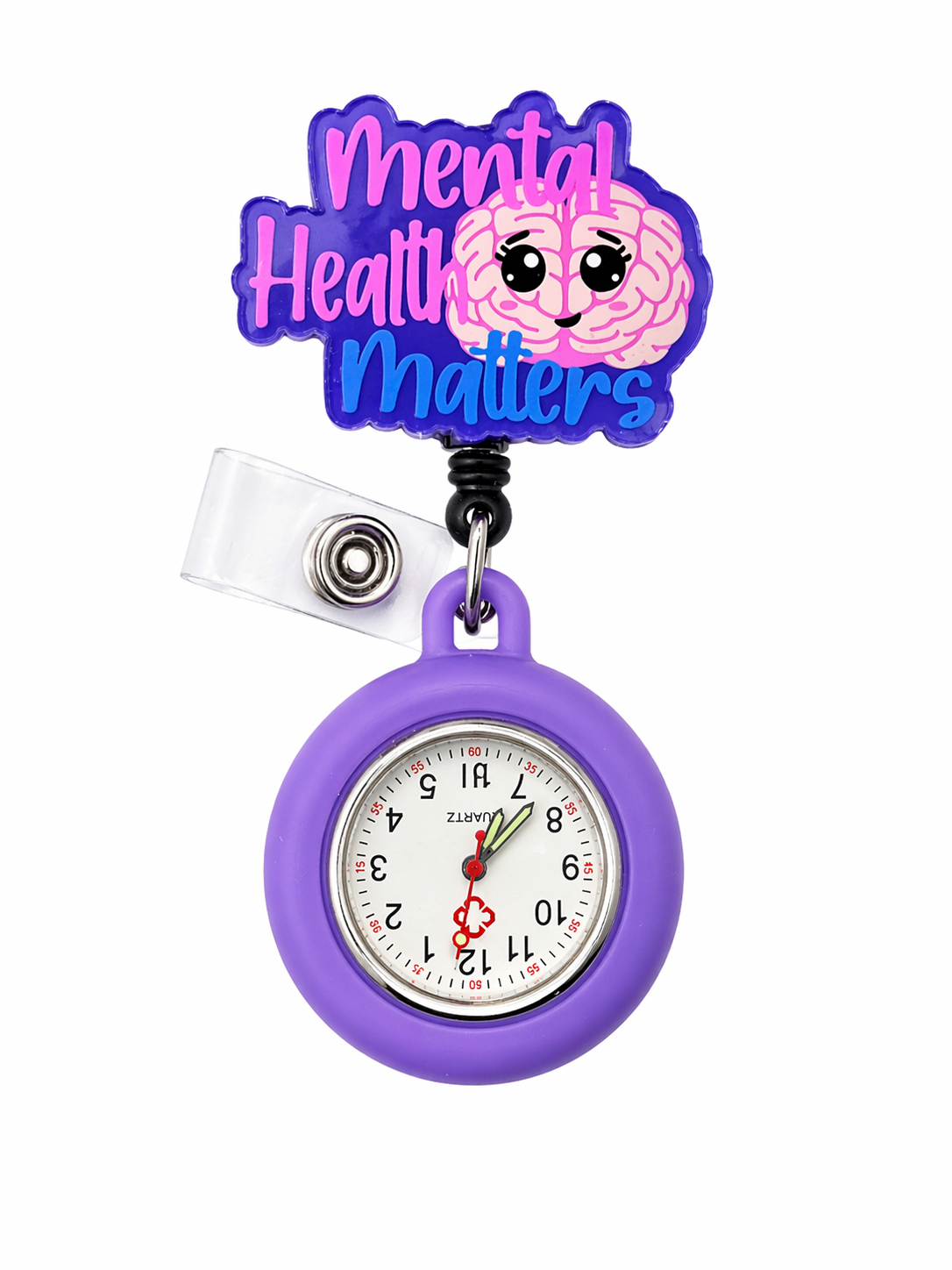 Mind Matters Clock Badge Reel