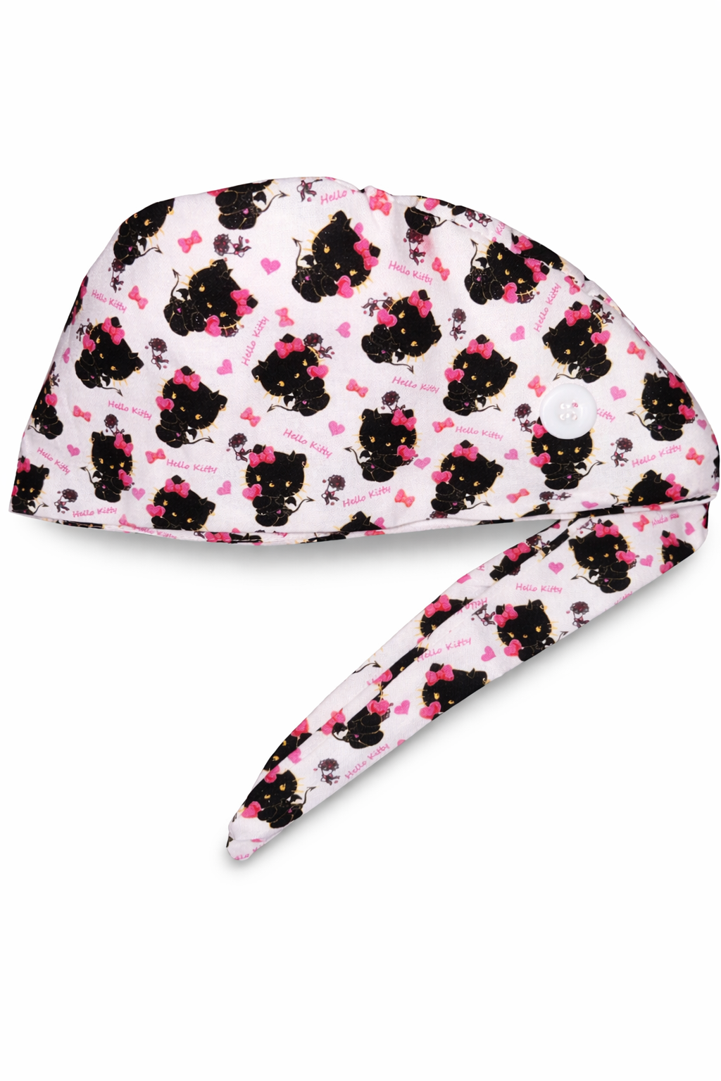 Midnight Kitty Scrub Cap