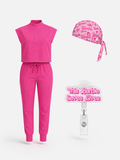 Pink Pulse Scrub Set
