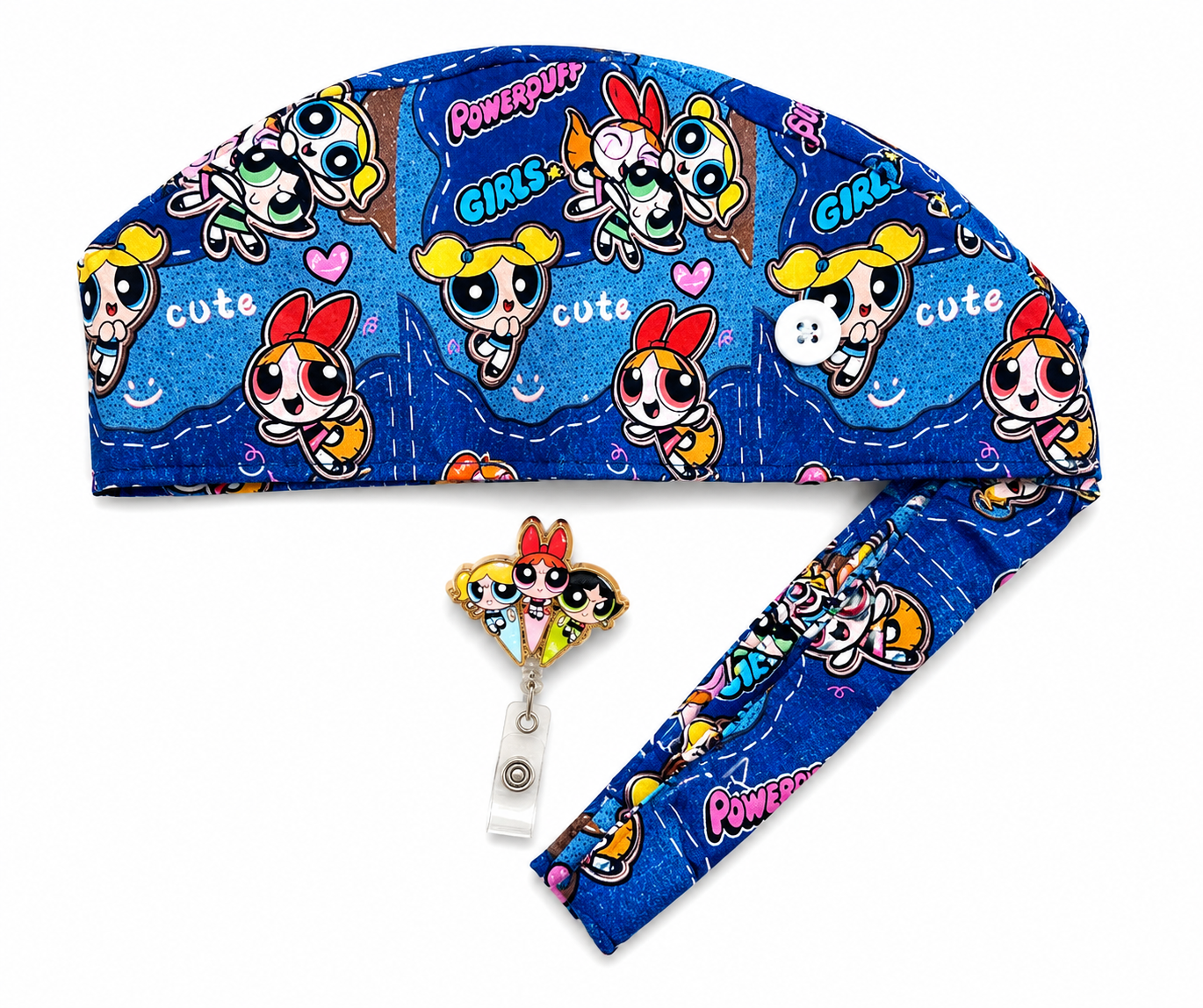 Hero Girls On Duty Scrub Cap & Badge Reel Set